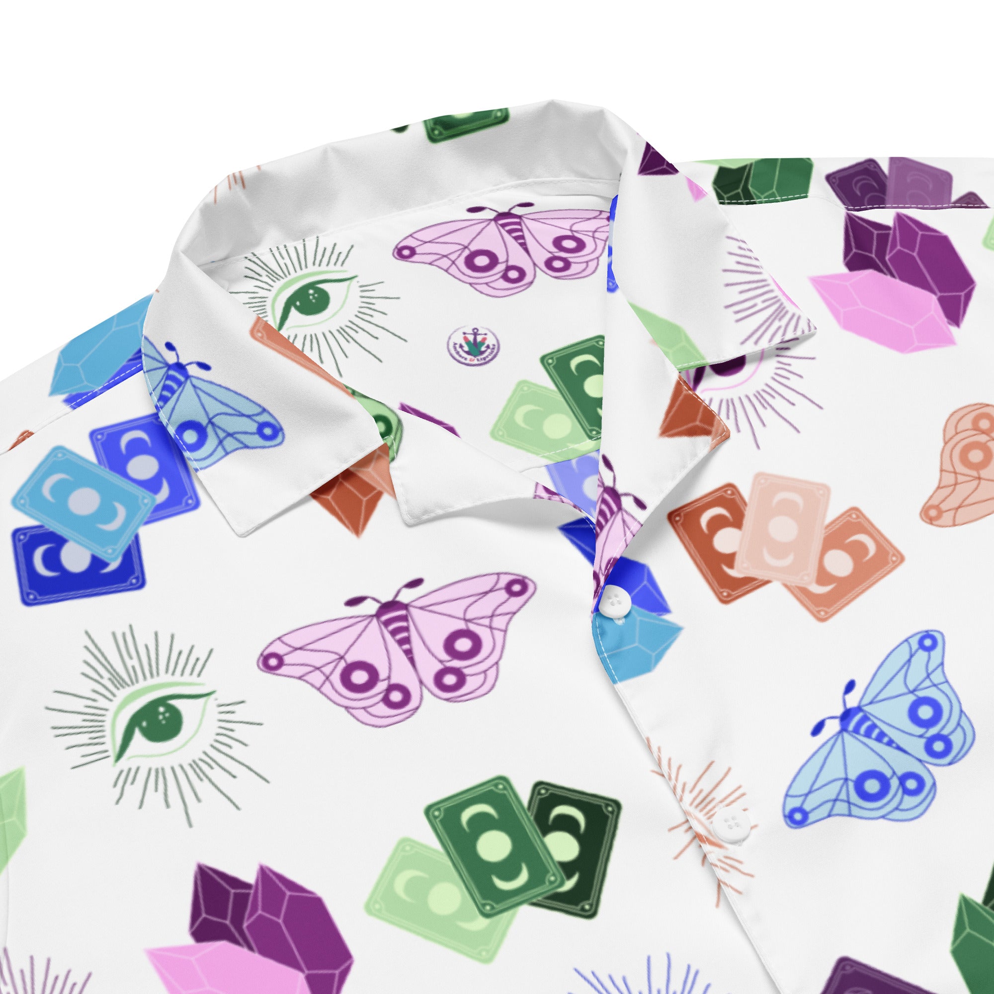 Whimsigoth Unisex button shirt image 0