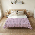 Gothic Whimsy Purple Comforter | Cotton Comforter image 0