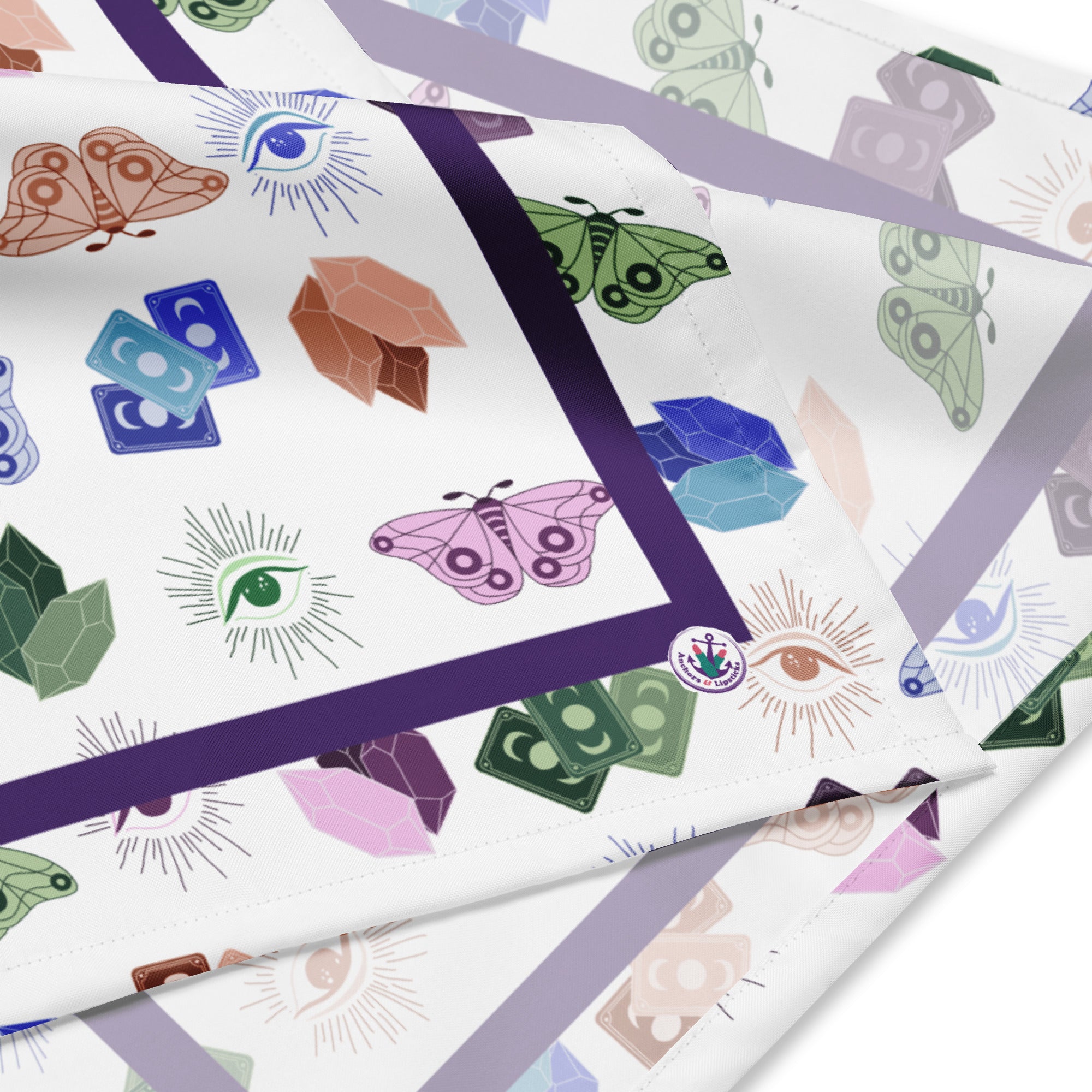 Subtle Whimsigoth All-over print bandana image 3