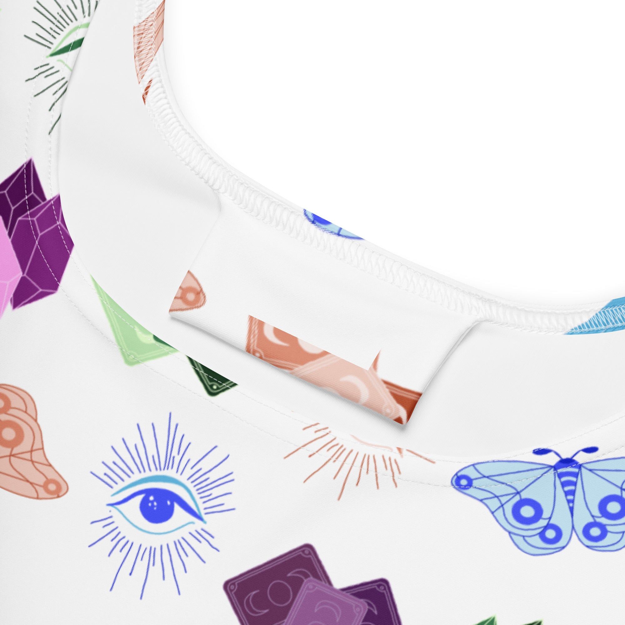 Bright Whimsigoth Skater Dress image 5