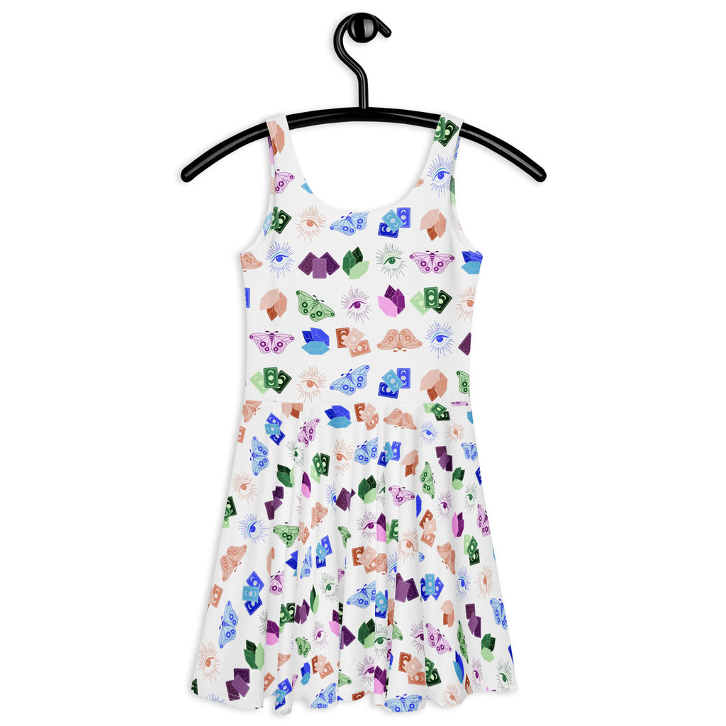 Bright Whimsigoth Skater Dress image 3