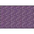 Dark Purple Whimsical Gothic Fabric — Combed Cotton Prima image 0